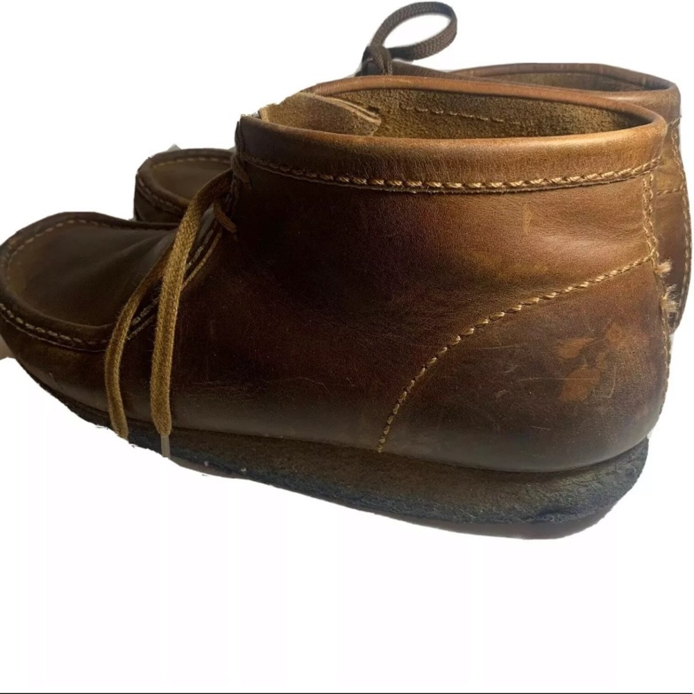🏆Clarks Original Wallabees Beeswax Boots Sz 12 M